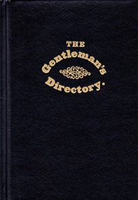 Gentleman's Directory