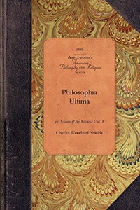 Philosophia Ultima, Vol 1